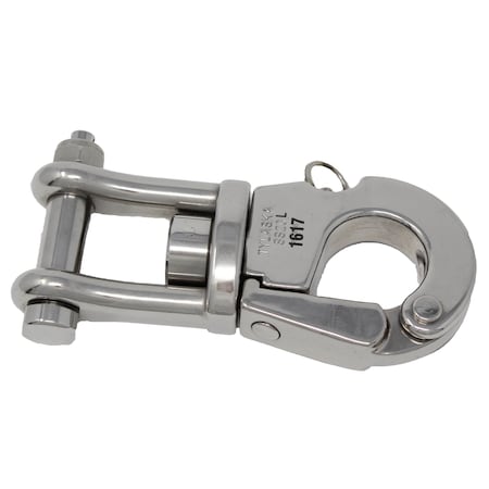 Tylaska Marine And Aerospace SS20L Clevis Bail Plunger Pin Hook SS20L-C